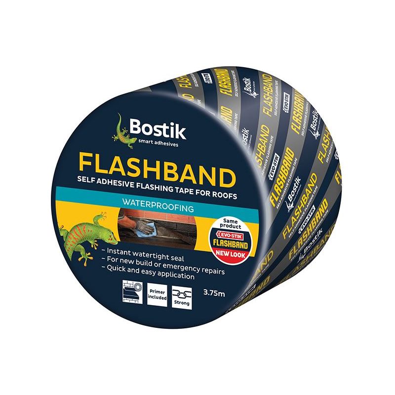 Evo-Stik Flashband & Primer 75mm x 3.75m EVO-STIK - RockBottom Northamptin
