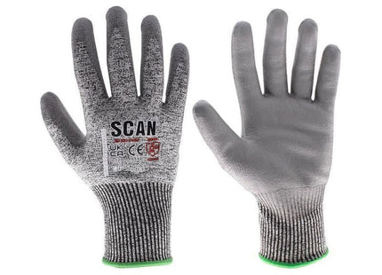 Scan PU Palm Cut D Gloves - XXL (Size 11) Scan - RockBottom Nothampton