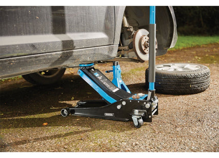 Draper Trolley Jack, 3 Tonne, Blue 28481 Draper - Town Tools 