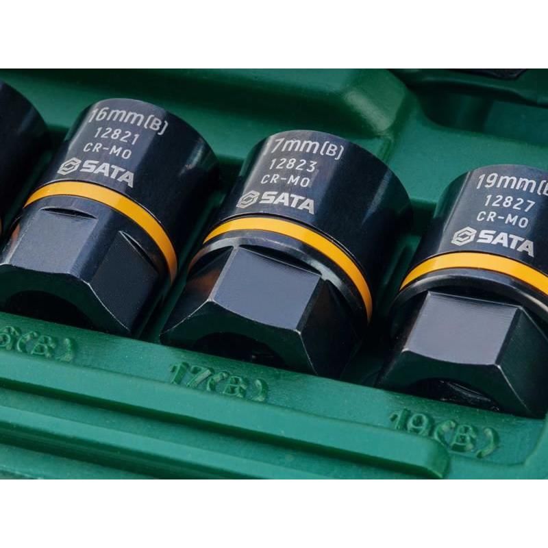 Sata Tools 1/4in & 3/8in BoltBiter Set, 13 Piece SATA Tools - RockBottom Nothampton