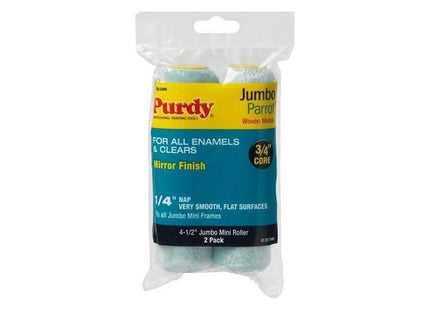 Purdy® Parrot Jumbo Mini Roller Sleeve 114 x 19mm (4.1/2 x 3/4in) (Pack 2) Purdy® - RockBottom Nothampton