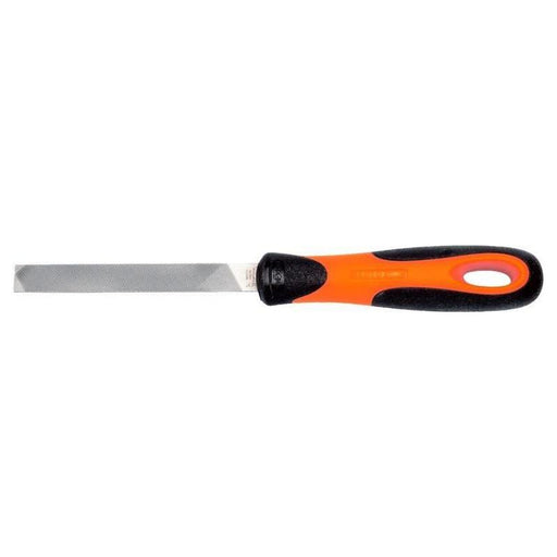 Bahco 1-100-10-1-2 ERGO™ Handled Flat Bastard Cut File 250mm (10in) Bahco - RockBottom Northampton