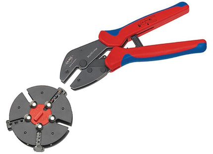 Knipex Multicrimp® Pliers Set - 3 Quick Change Cartridges Knipex - RockBottom Northampton