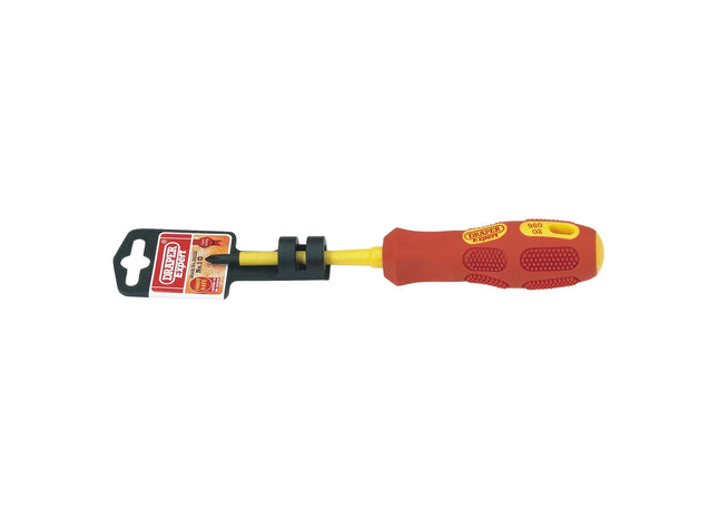 Draper VDE Approved Fully Insulated Cross Slot Screwdriver, No.1 x 80mm (Display Draper - Town Tools 