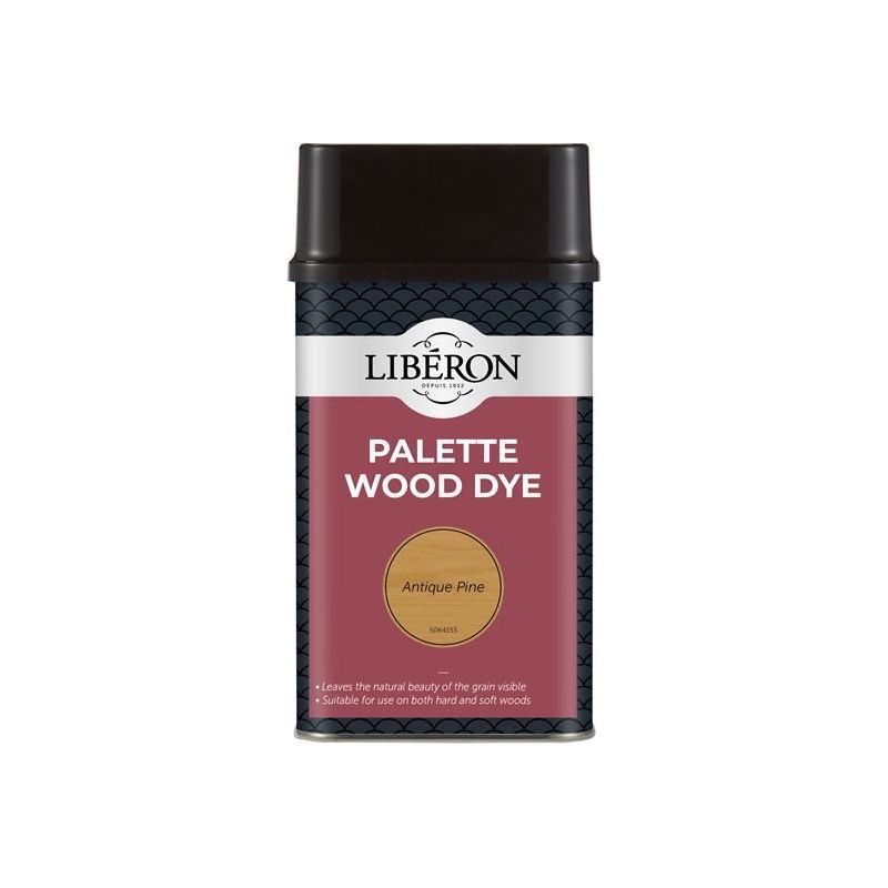 Liberon Palette Wood Dye Antique Pine 500ml Liberon - RockBottom Northampton
