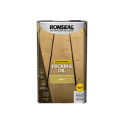 Ronseal Decking Oil Natural Clear 5 litre Ronseal - RockBottom Nothampton