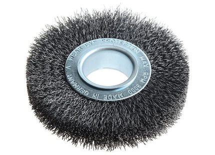 Lessmann Wheel Brush D100mm x W20-22 x 30 Bore Steel Wire 0.30 + Adaptors Set 1 Lessmann - RockBottom Northampton