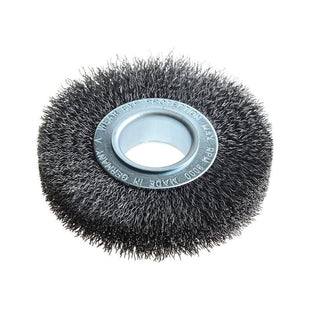 Lessmann Wheel Brush D100mm x W20-22 x 30 Bore Steel Wire 0.30 + Adaptors Set 1 Lessmann - RockBottom Northampton
