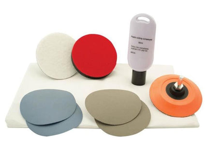 Flexipads World Class Plastic Scratch Repair & Polishing Kit Flexipads World Class - RockBottom Northampton