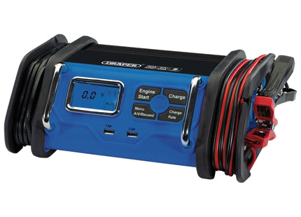 Draper 12V Battery Starter Charger, 20A 70807 Draper - Town Tools 