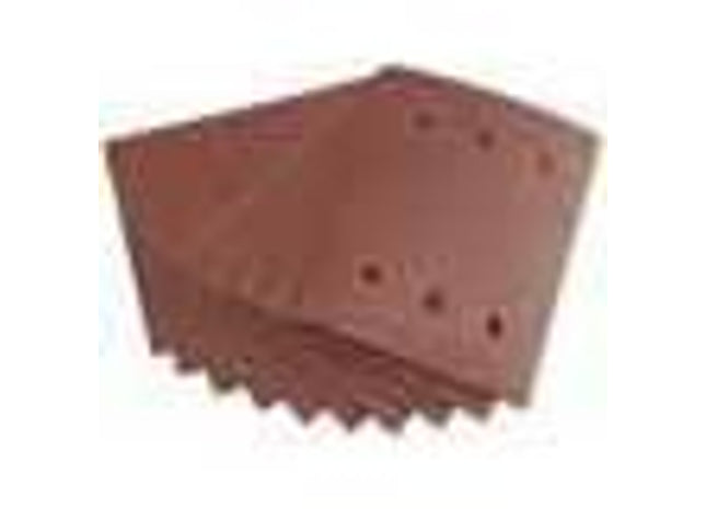 Draper Ten 115 x 145mm 80 Grit Aluminium Oxide Sanding Sheets Draper - Town Tools