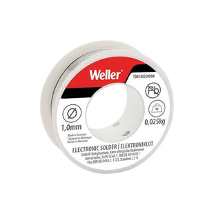 Weller Electronic Lead-Free Solder Sn99 Cu3, 1mm 25g Weller - RockBottom Northampton