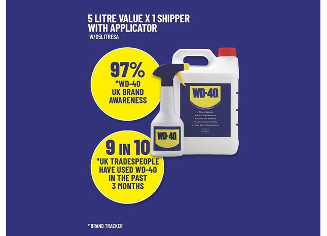 WD-40 Multi-Use Product & Spray Bottle 5 litre WD-40� - RockBottom Northampton