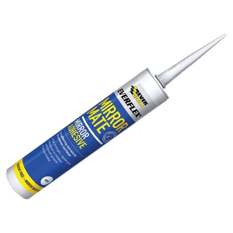Everbuild Sika Everflex® Mirror Mate Sealant & Adhesive 290ml Everbuild Sika - RockBottom Northamptin