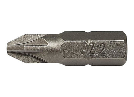 Forgefix Spectre™ S2 Pozidriv Compatible Bit PZ2 x 25mm (Card 2) ForgeFix - RockBottom Northampton