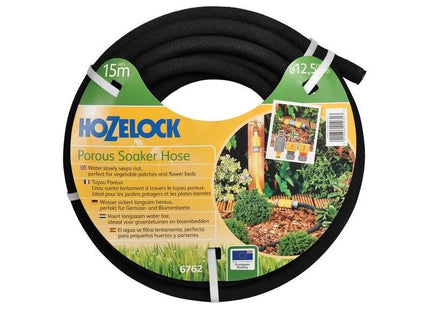 Hozelock 6762 Porous Soaker Hose 15m 12.5mm (1/2in) Diameter Hozelock - RockBottom Northampton