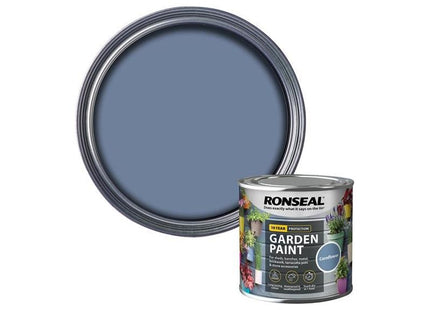 Ronseal Garden Paint Cornflower 250ml Ronseal - RockBottom Nothampton