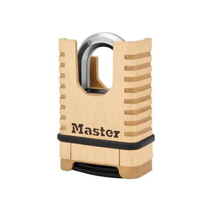 Master Lock Excell™ Closed Shackle Brass Combination 58mm Padlock Master Lock - RockBottom Northampton