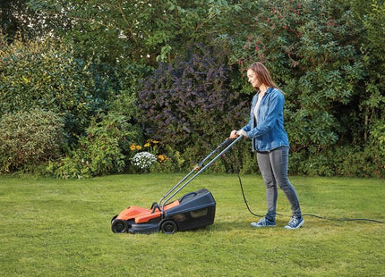 BLACK + DECKER BEMW451 Electric Lawnmower 32cm 1200W 240V BLACK + DECKER - RockBottom Northampton