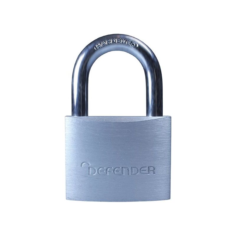 Defender Aluminium Padlock Keyed Alike 50mm DEFENDER - RockBottom Northampton