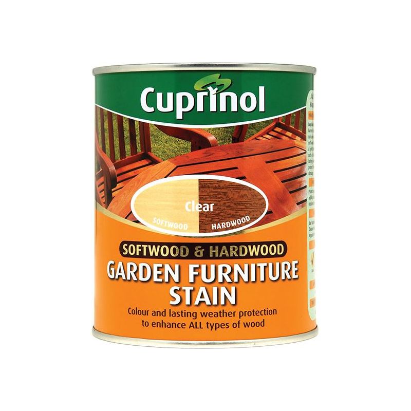 Cuprinol Softwood & Hardwood Garden Furniture Stain Clear 750ml Cuprinol - RockBottom Northampton