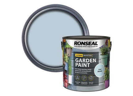 Ronseal Garden Paint Cool Breeze 2.5 litre Ronseal - RockBottom Nothampton