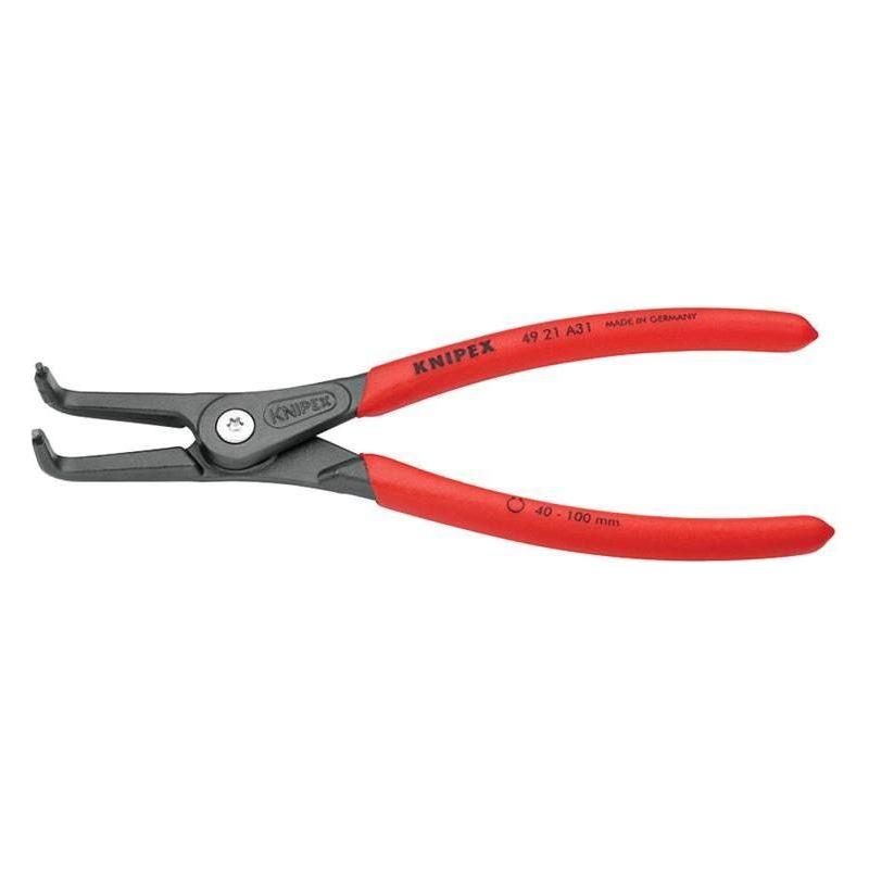 Knipex Precision Circlip Pliers External 90° Bent Tip 40-100mm A31 Knipex - RockBottom Northampton
