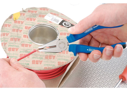 Draper Heavy Duty Soft Grip Combination Pliers, 160mm 68883 Draper - Town Tools 