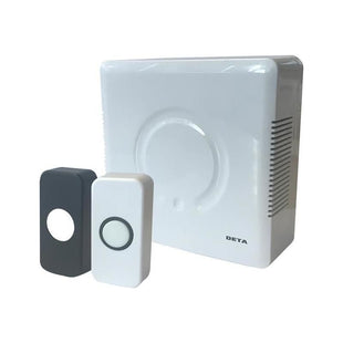 Deta Vimark Wired Door Bell Chime and Push Kit Deta Vimark - RockBottom Northampton
