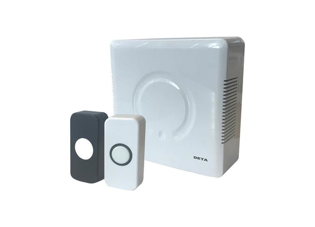 Deta Vimark Wired Door Bell Chime and Push Kit Deta Vimark - RockBottom Northampton