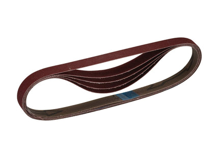 Draper Cloth Sanding Belt, 13 x 457mm, 180 Grit (Pack of 5) 08691 Draper - Town Tools 