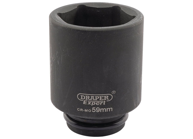 Draper Expert HI-TORQ 6 Point Deep Impact Socket, 3/4" Sq. Dr., 59mm Draper - Town Tools 
