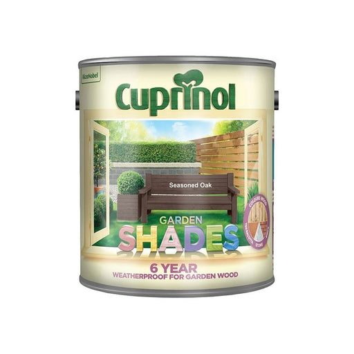 Cuprinol Garden Shades Seasoned Oak 2.5 litre Cuprinol - RockBottom Northampton