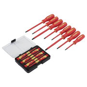 Draper VDE Approved Fully Insulated Screwdriver and Precision Screwdriver Set (1 Draper - Town Tools 