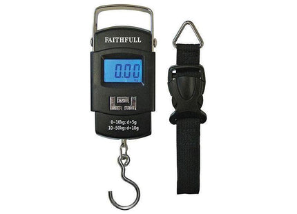 Faithfull Portable Electronic Scale 0-50kg Faithfull - RockBottom Northampton