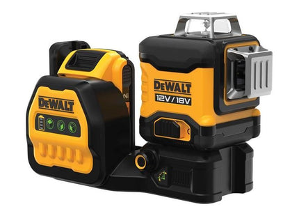 Dewalt Power Tools DCE089 D1G18 3 x 360° Green Multi-Line Laser 12/18V 1 x 2.0Ah Li-ion DeWALT Power Tools - RockBottom Northampton