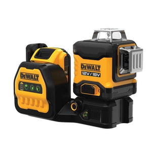Dewalt Power Tools DCE089 D1G18 3 x 360° Green Multi-Line Laser 12/18V 1 x 2.0Ah Li-ion DeWALT Power Tools - RockBottom Northampton