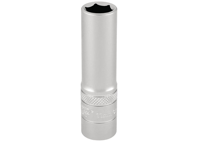 Draper HI-TORQ 6 Point Deep Socket, 3/8" Sq. Dr., 11mm 17544 Draper - Town Tools 