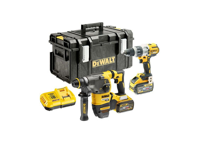 Dewalt Power Tools DCK2033X2 XR FlexVolt Twin Pack 18/54V 2 x 9.0/3.0Ah Li-ion DeWALT Power Tools - RockBottom Northampton
