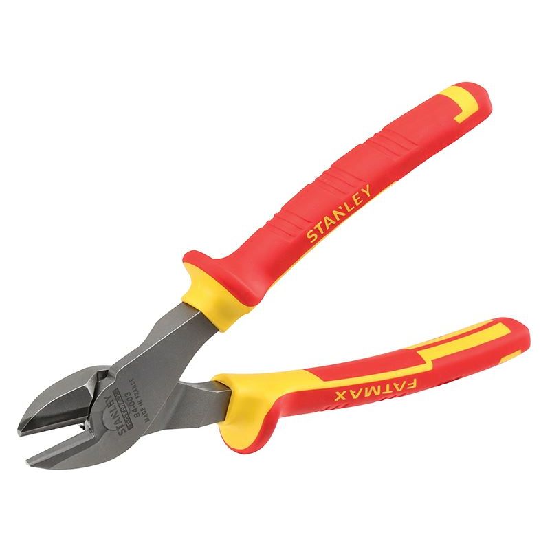 Stanley® Hand Tools FatMax® Heavy-Duty Diagonal Cutting Pliers VDE 180mm STANLEY® Hand Tools - RockBottom Nothampton