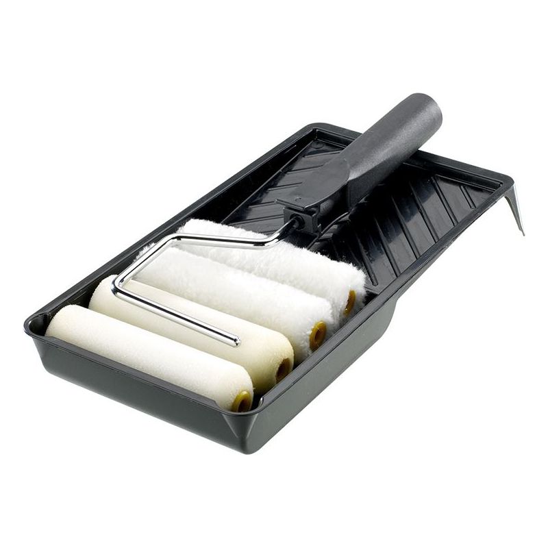 Stanley® Hand Tools Roller Kit with 4 Sleeves 100mm (4in) STANLEY® Hand Tools - RockBottom Nothampton