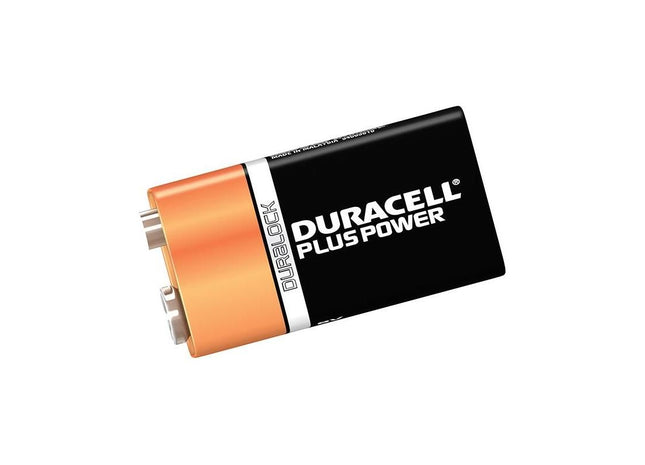 Duracell 9V Cell Plus Power MN1604/6LR6 Batteries (Pack 2) Duracell - RockBottom Northampton