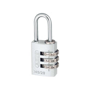 Abus Mechanical 145/20 20mm Aluminium Combination Padlock Silver 46574 ABUS Mechanical - RockBottom Northampton 