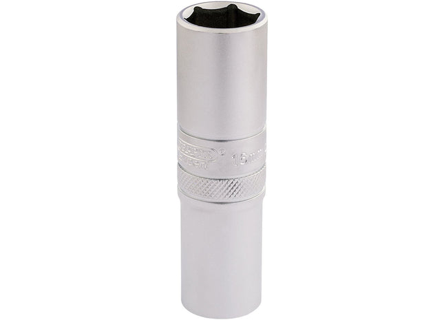 Draper 6 Point Metric Deep Socket, 1/2" Sq. Dr., 16mm 16648 Draper - Town Tools 