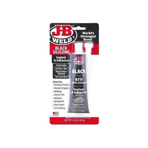 J-B Weld Silicone Sealant & Adhesive Black 85g J-B Weld - RockBottom Northampton