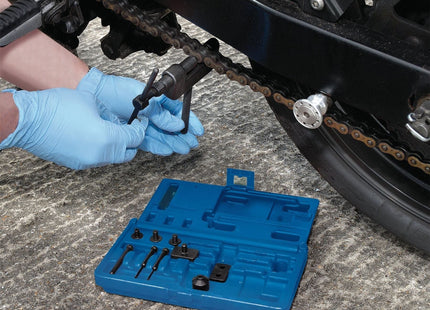 Draper Motorcycle Chain Splitter and Riveter Kit 31318 Draper - Town Tools 