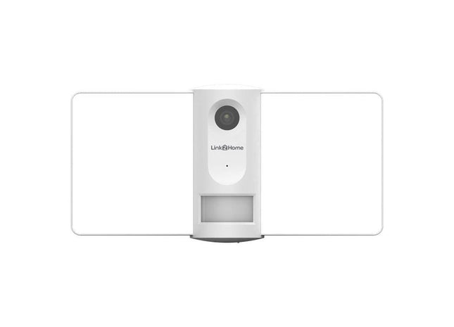 Link2Home Outdoor Smart Floodlight Camera 2K 4MP White Link2Home - RockBottom Northampton