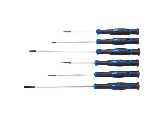 Draper Extra Long Precision Screwdriver Set (6 Piece) 28119 Draper - Town Tools 