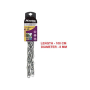 Master Lock 8016E Hardened Steel Chain 1m x 8mm Master Lock - RockBottom Northampton