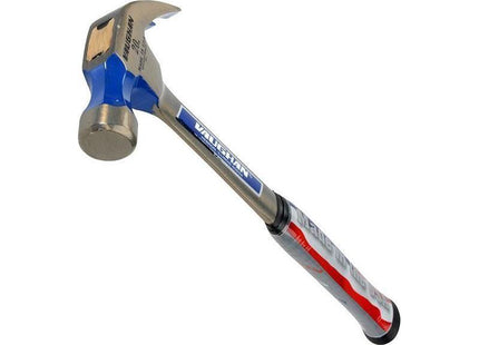 Vaughan R20 Curved Claw Nail Hammer All Steel Smooth Face 570g (20oz) Vaughan - RockBottom Northampton